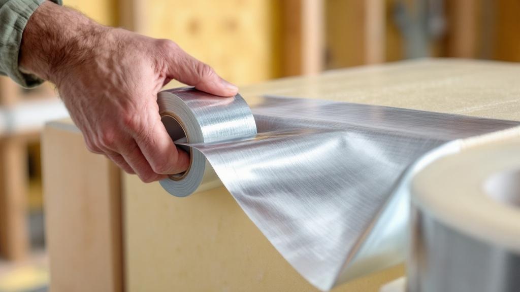 Металлизированная клейкая лента: виды и применение