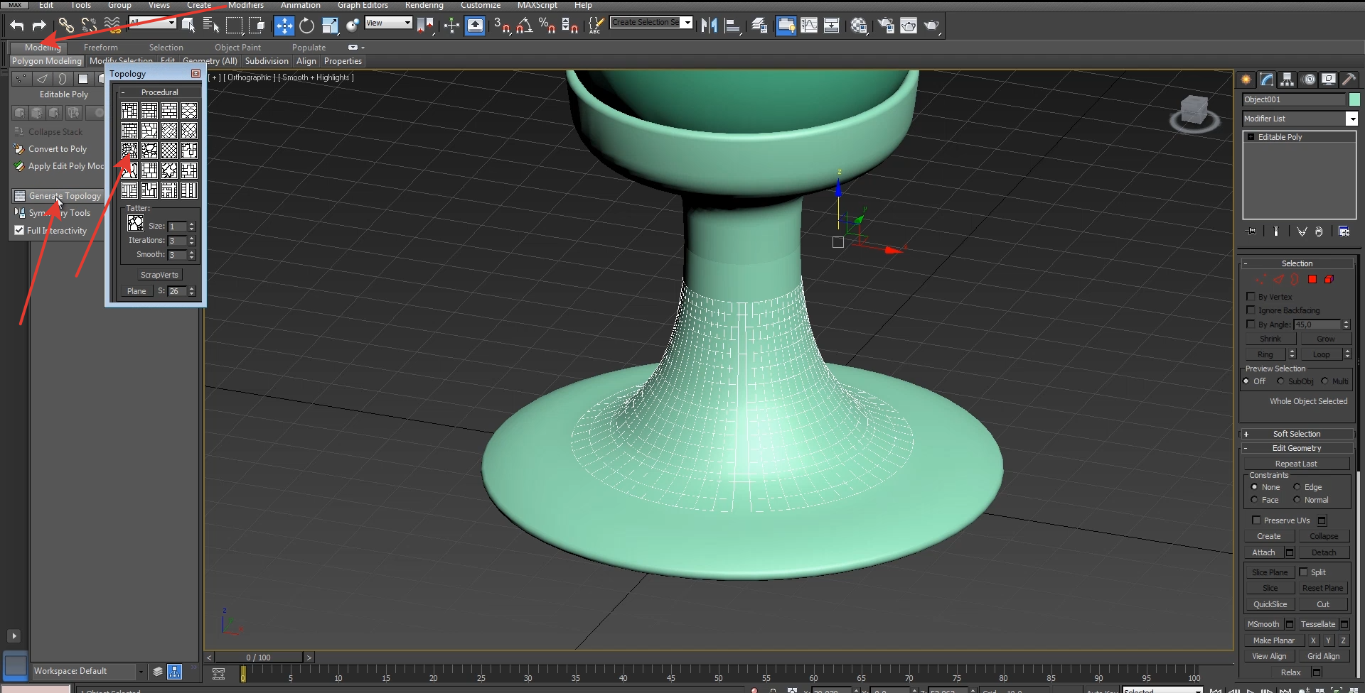 3ds Max 2015 Sweep