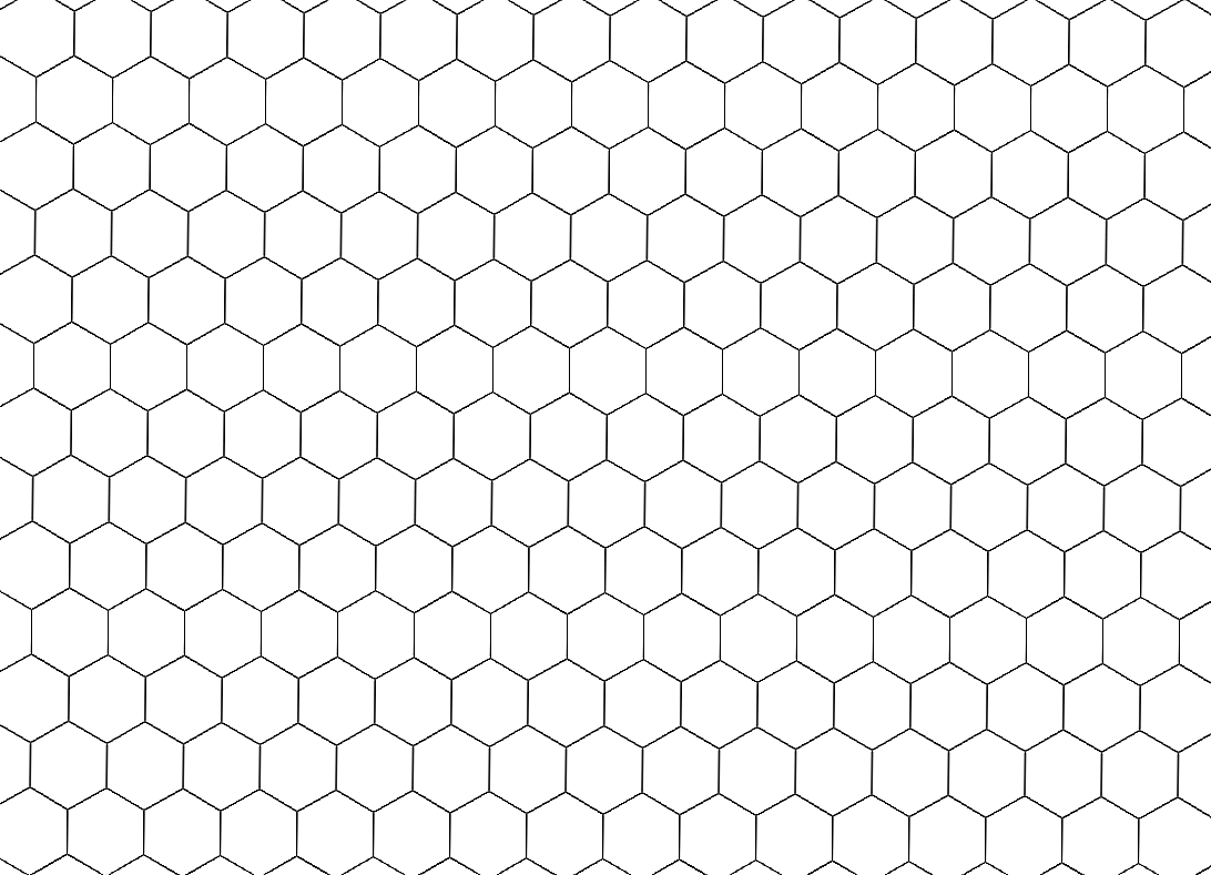 Создание сеток шестиугольников