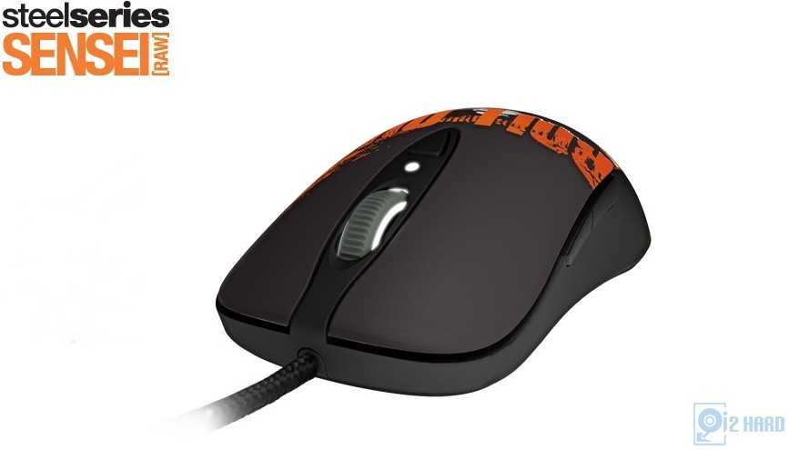 Sensei [raw] heat orange edition - новый вариант доступной мышки от steelseries - компьютерный ресурс у sm