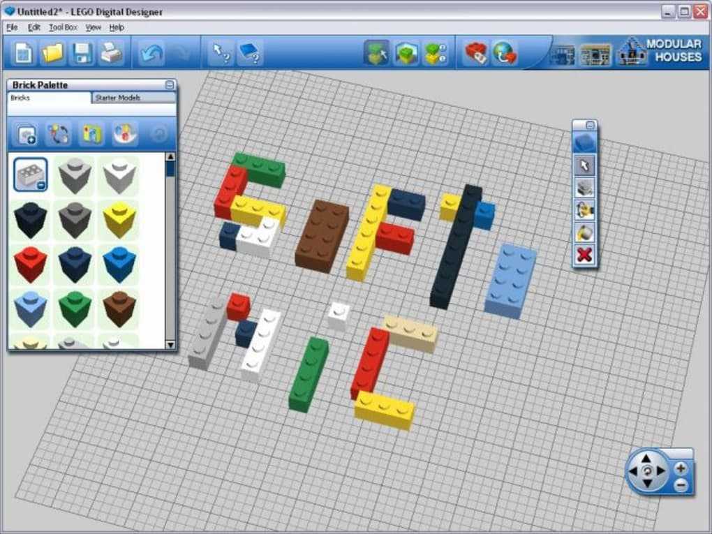 Lego digital designer - программы для windows