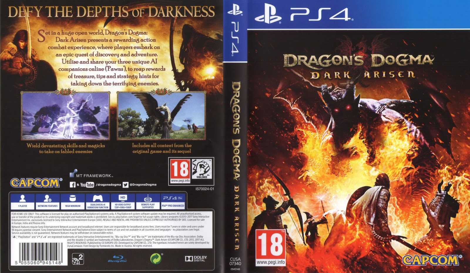 Dragon's dogma: dark arisen (русская версия) скачать бесплатно игру