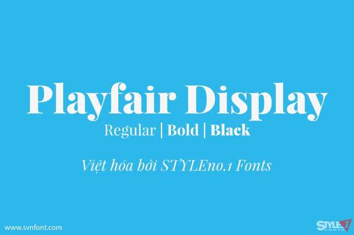 Playfair display black - free font download on allfont.net