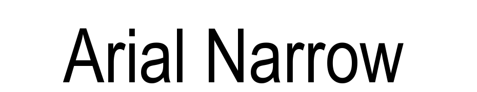 Шрифт Arial Narrow Bold: информация о шрифте, предпросмотр, скачать для компьютера, сайта, фотошопа