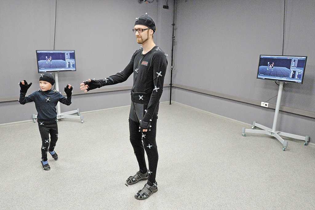 The kind of motion capture you might need to create simple video games.