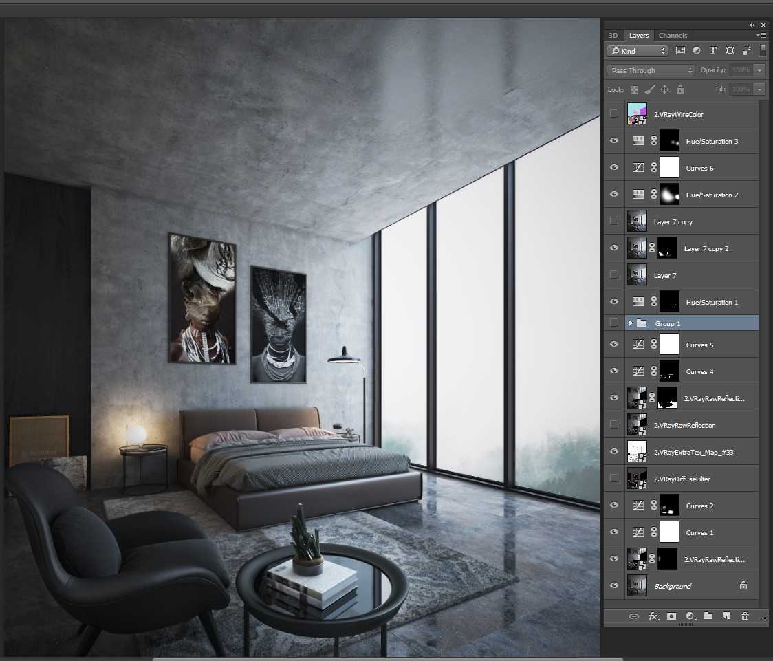 3ds Max визуализатор v-ray гамма