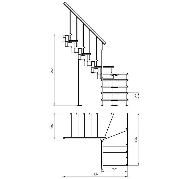 Самостоятельное проектирование лестницы онлайн