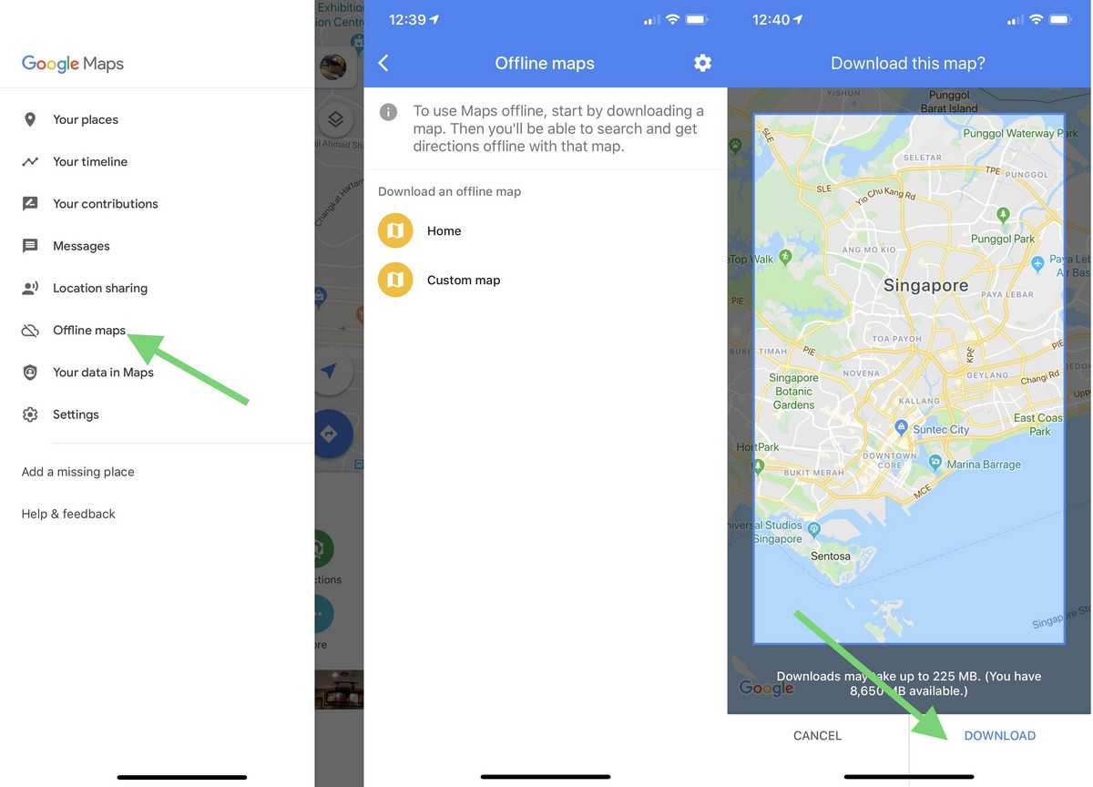 Как проложить маршрут в google картах