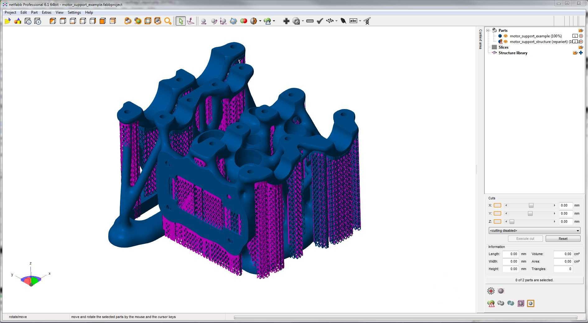 Autodesk netfabb - по для проектирования и подготовки изделий, изготавливаемых с помощью технологий трехмерной печати