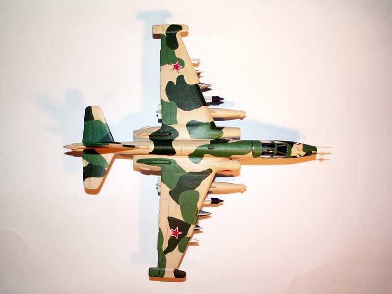Создание модели самолета су-25(low poly)