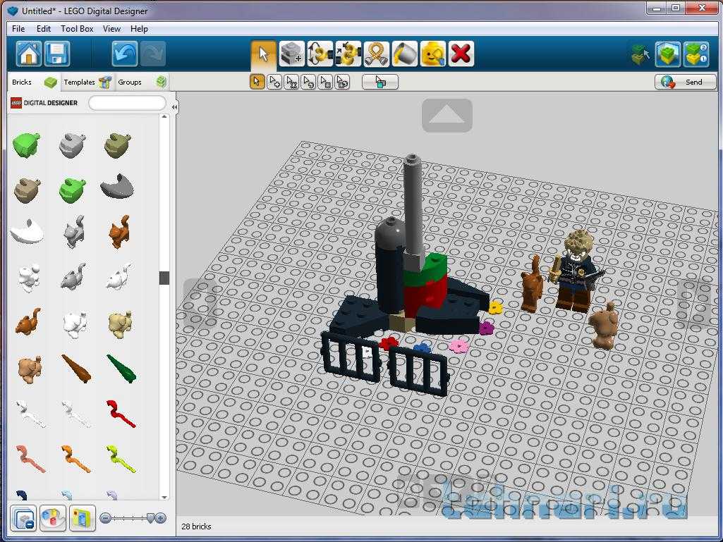 Legolizer; custom lego objects