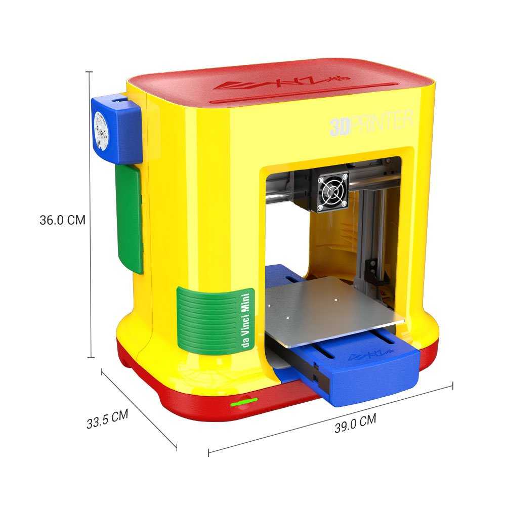 Цветной 3d-принтер для дома: da vinci jr. 2.0 mix