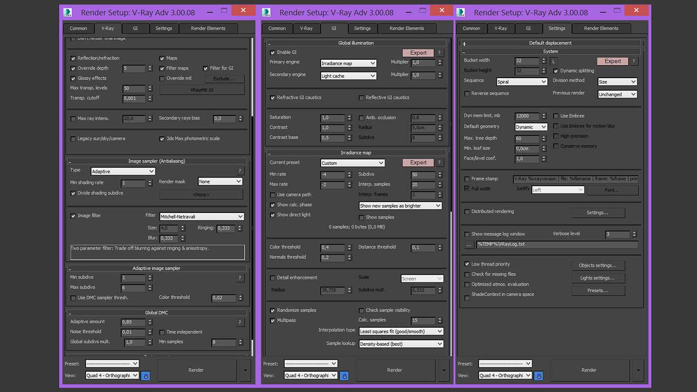 настройка vray ies для интерьера