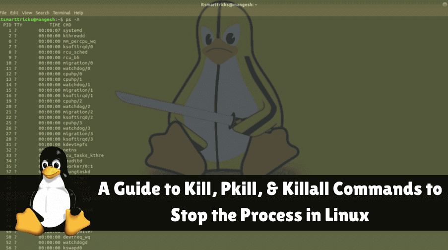 Как: как убить процессы с помощью linux - 2022