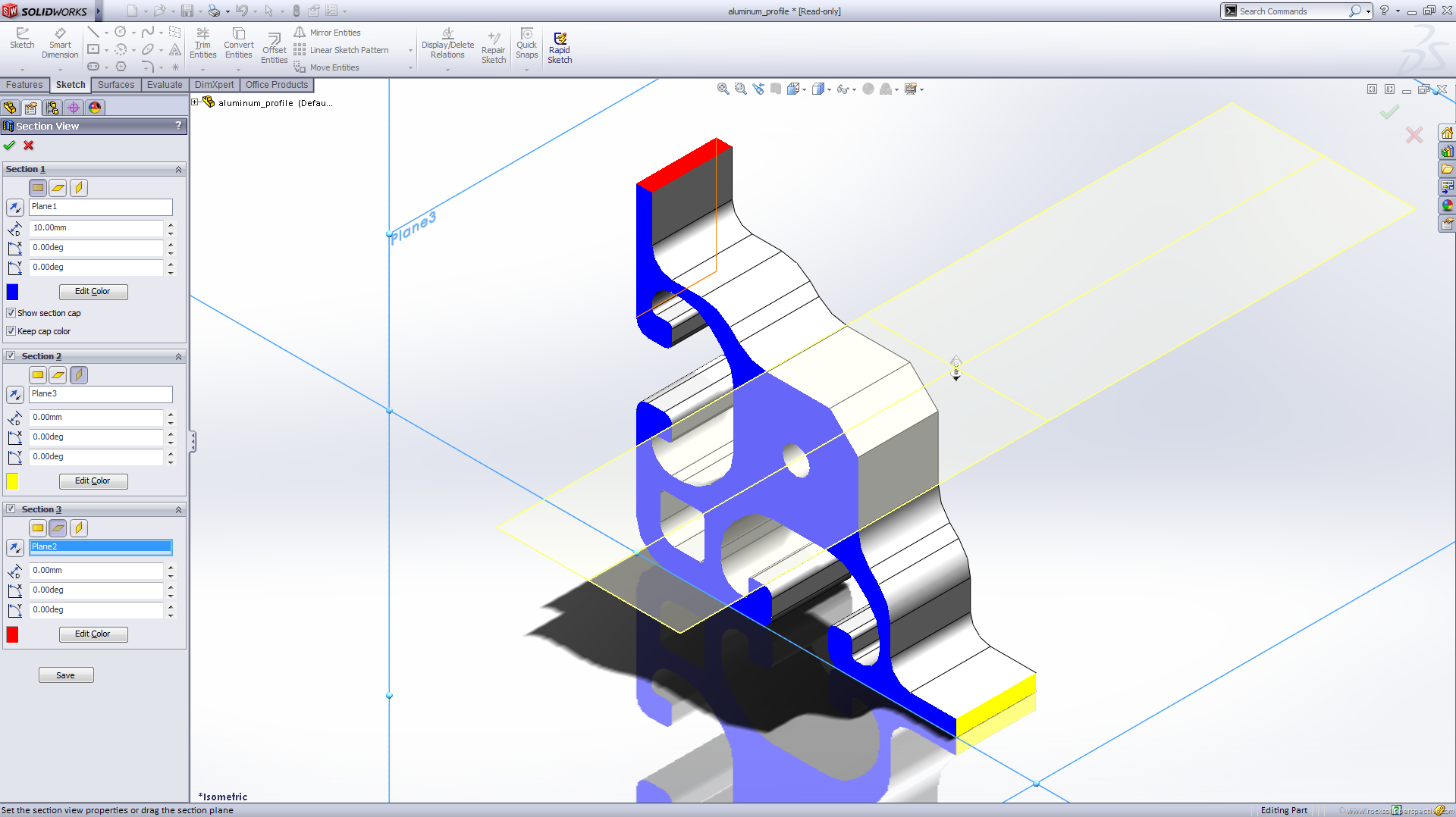 Solidworks - 3d модель для установа