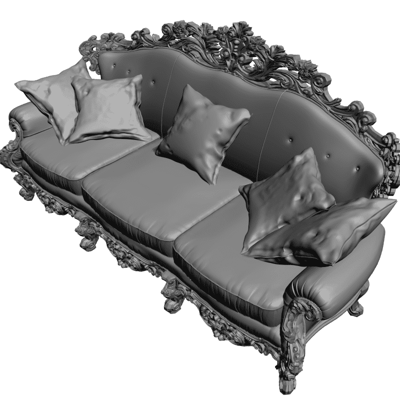 Большой каталог 3д моделей диванов для 3d max Качай модели по отдельности и совершенно бесплатно