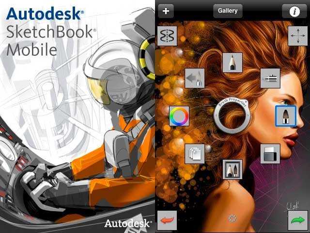 Autodesk sketchbook proсодержание а также версии [ править ]
