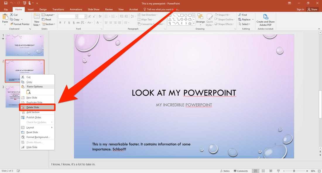 Как удалить заголовок слайда в powerpoint: нюансы процесса
