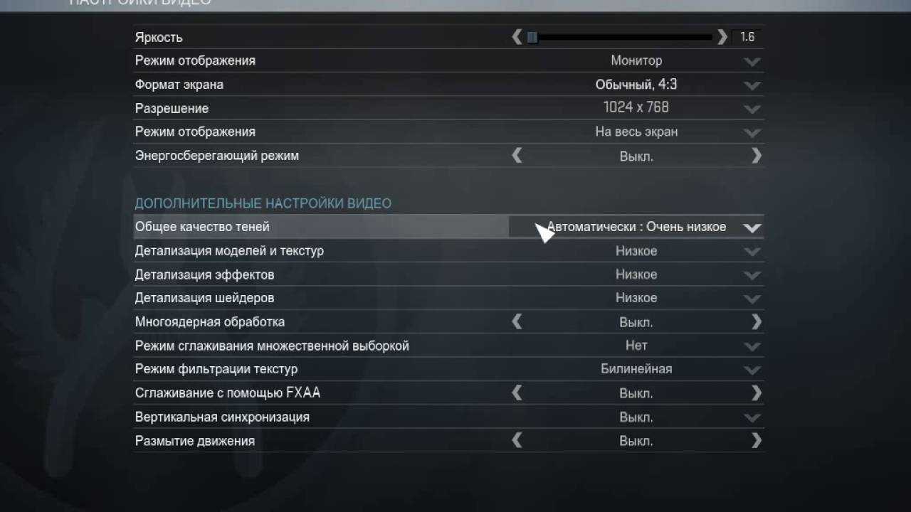 Лучшие настройки графики для CS2