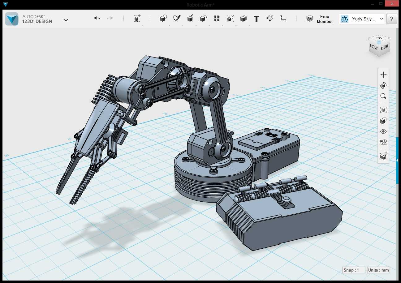 Autodesk 123d Design модели