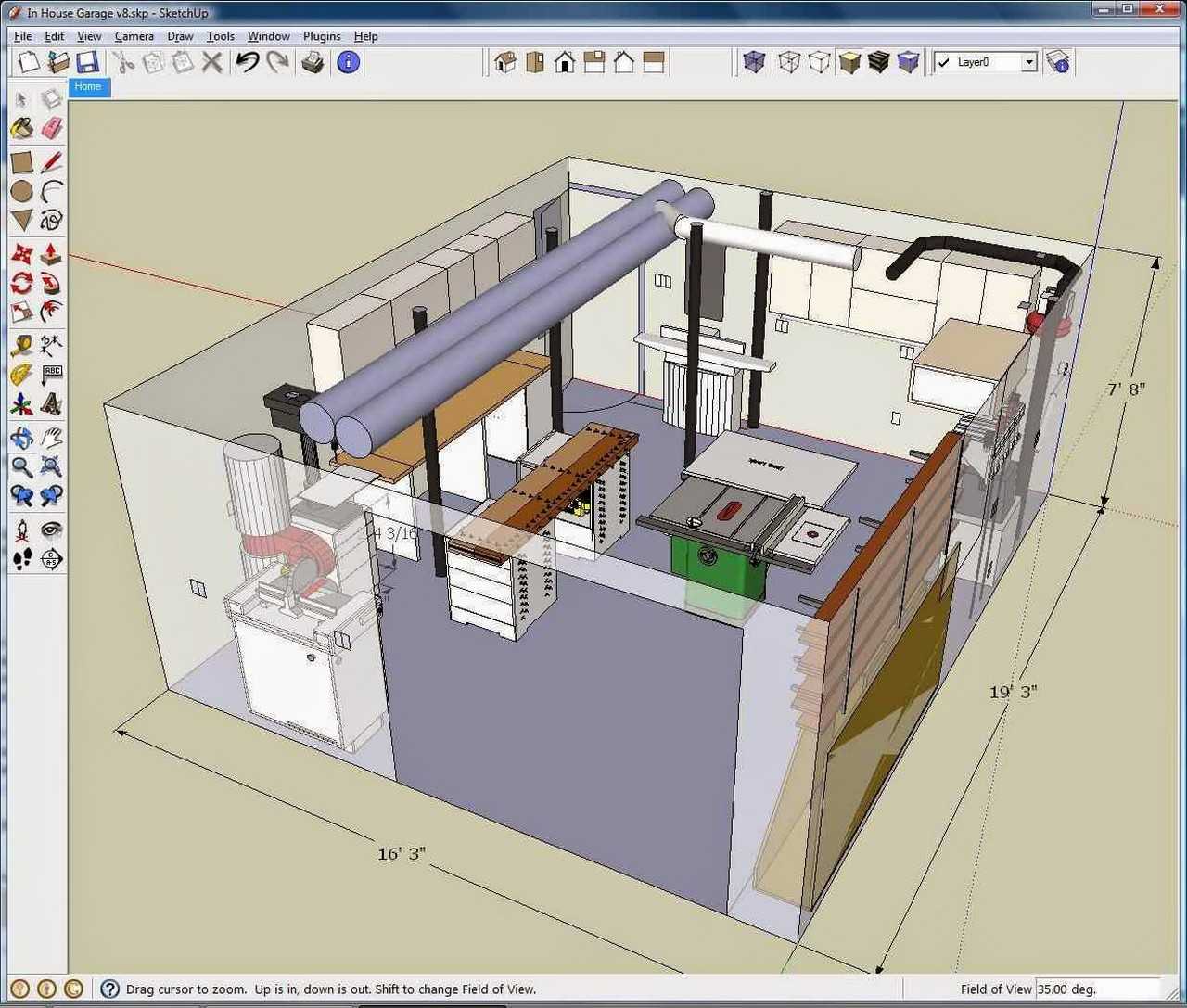 3d моделирование Sketchup