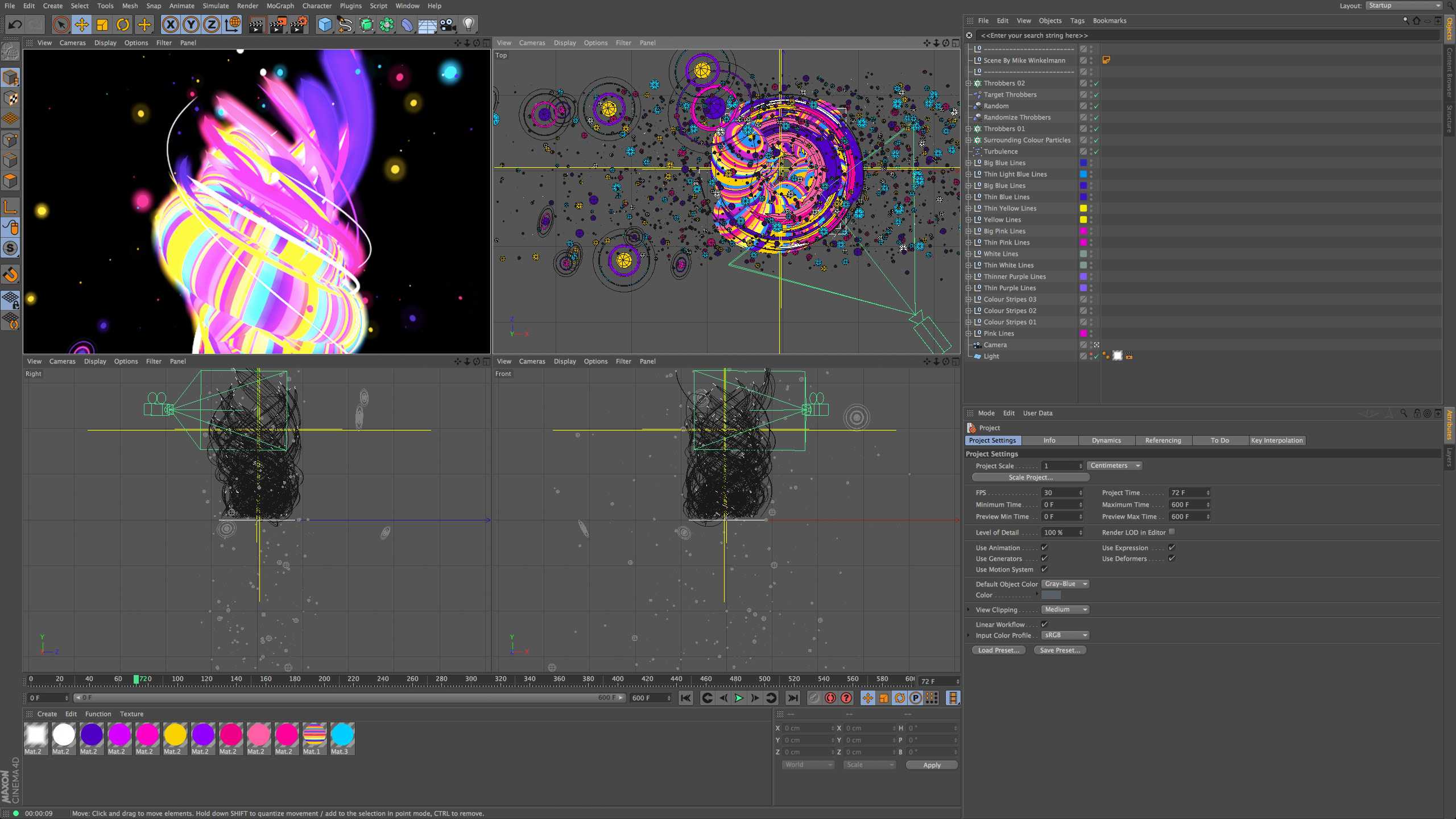 Cinema 4d - пакет для создания трёхмерной графики и анимации