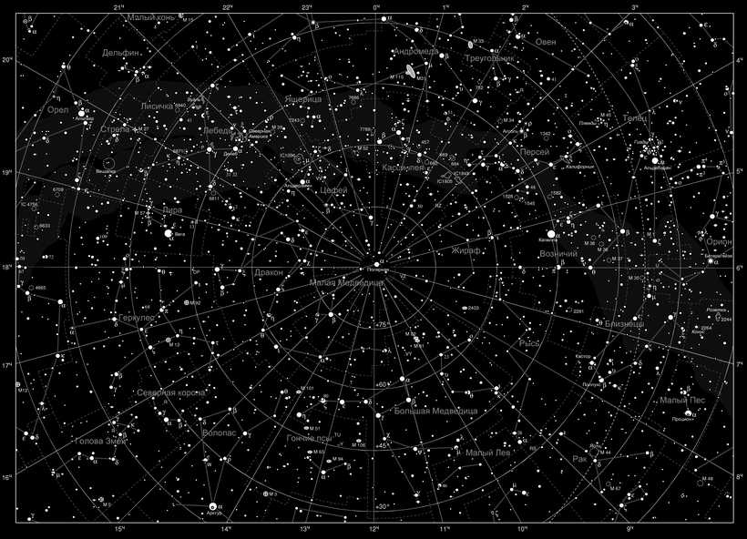Названия звезд и созвездий на небе по алфавиту, самая яркая звезда, названия голубых звезд, созвездия северного полушария солнечной системы, список с картинками | tvercult.ru