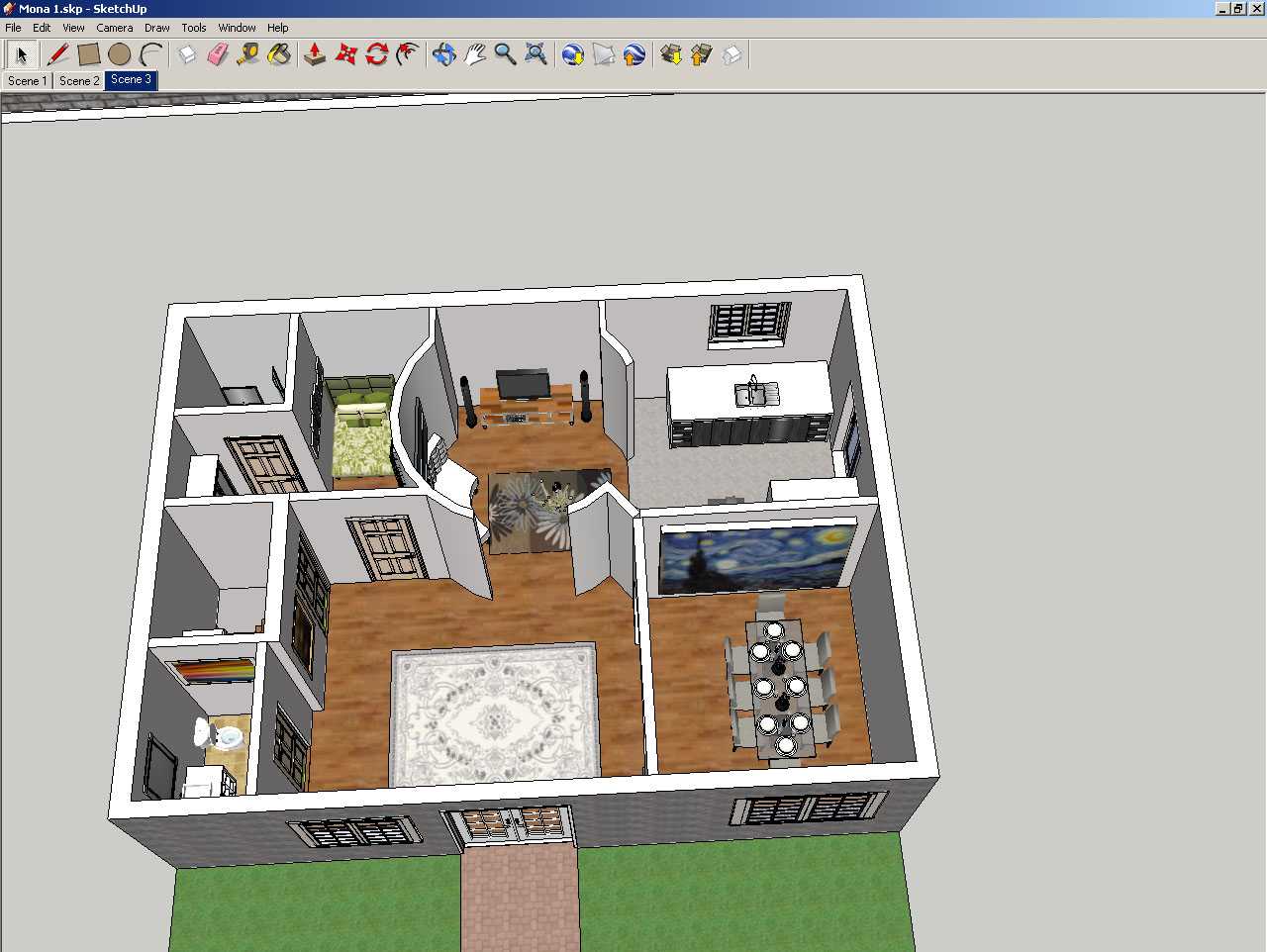 Sketchup программа для 3д моделирования