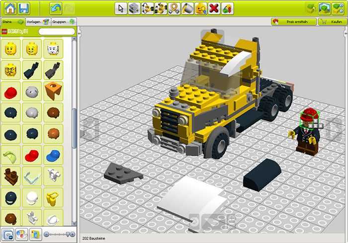Lego digital designer - программы для windows